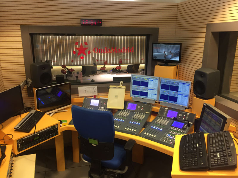 Broadcast Pix Drives Visual Radio System for Onda Madrid