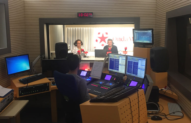 Broadcast Pix Drives Visual Radio System for Onda Madrid