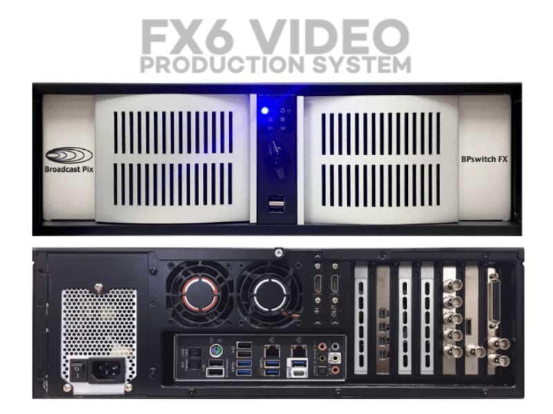 FX6 Broadcast Pix Video Production Switcher