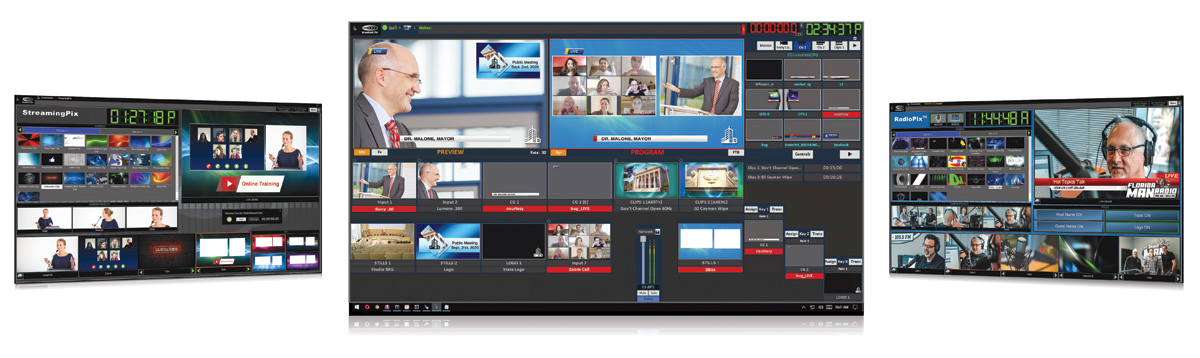 Broadcast Pix Version 8.0 Live Broadcasting and Streaming Software