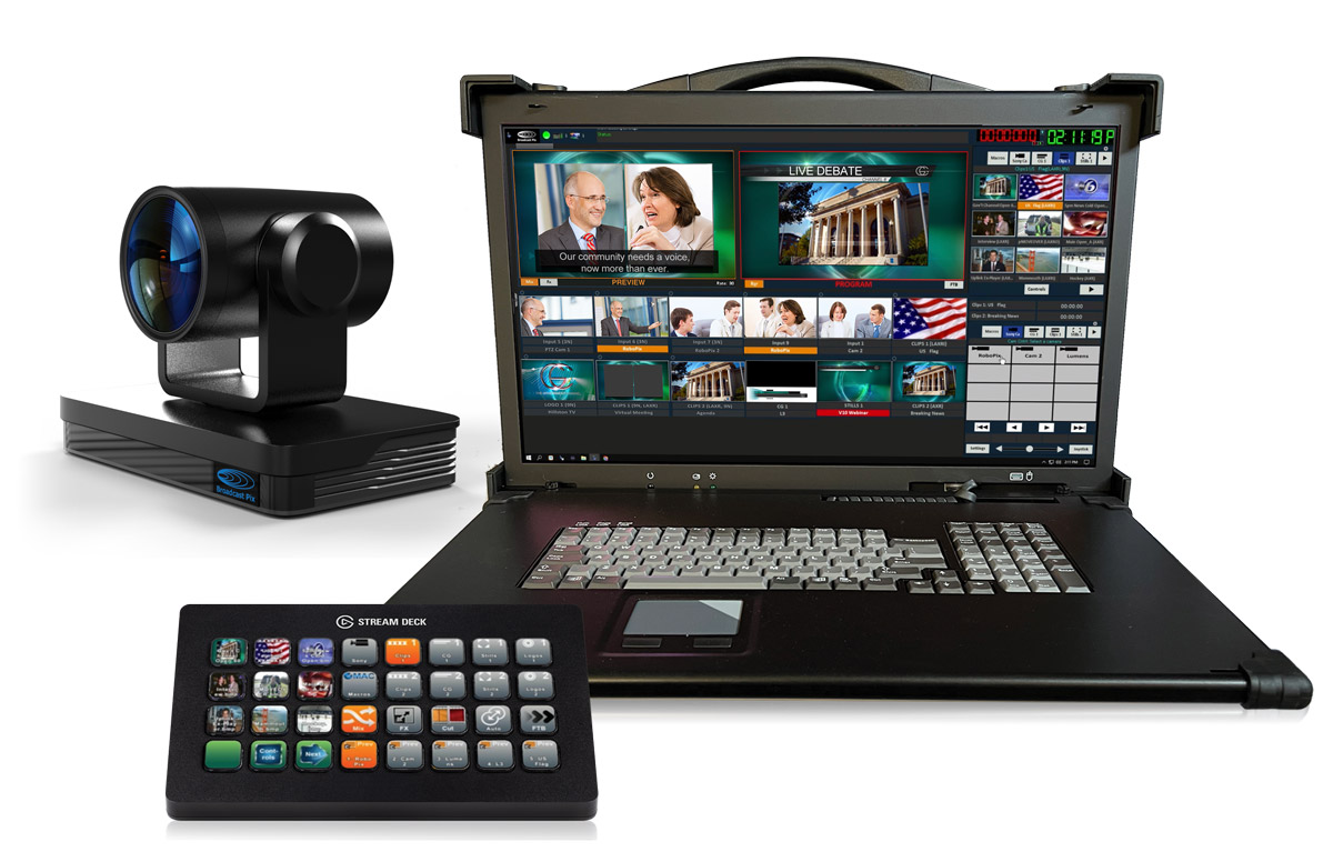 Broadcast Pix Roadie Portable Live Production Systems