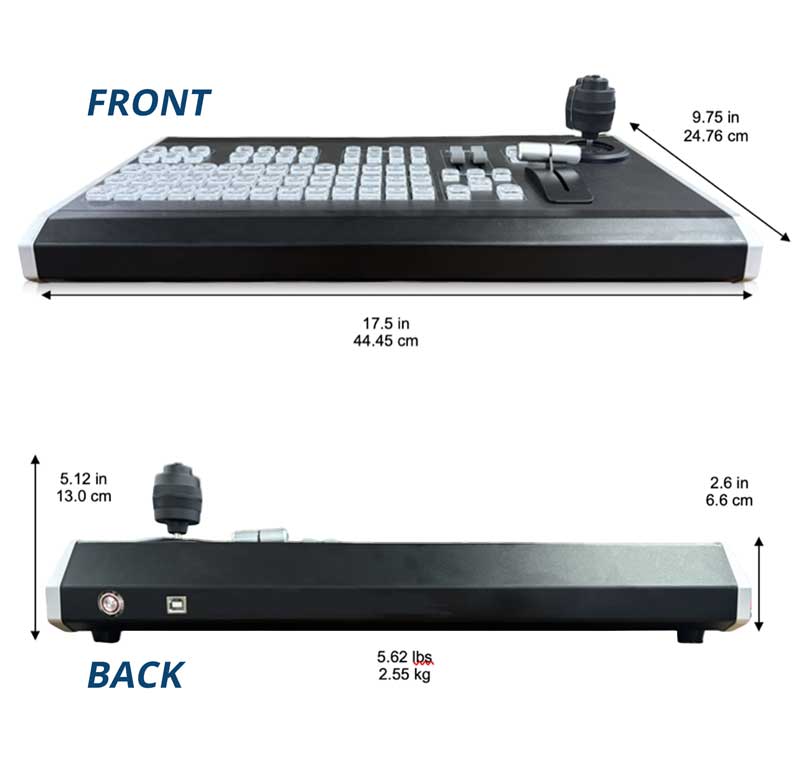Broadcast Pix 750 Control Panel for Live Video Production