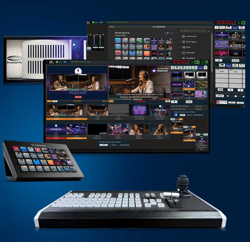 BPswitch Software - Easy to use Live Video Production Tools for Broadcasting and Streaming