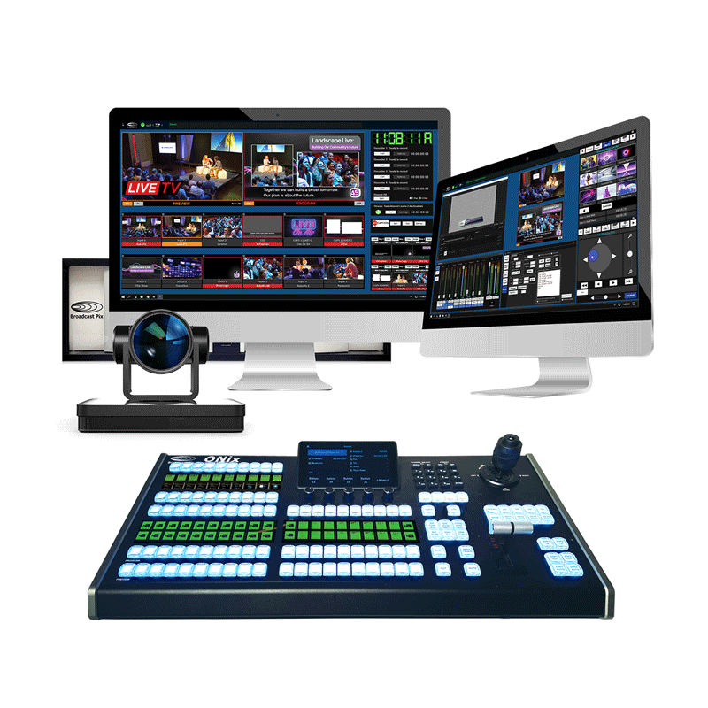 Broadcast Pix ONix Pro Control Panel for Live Video Production
