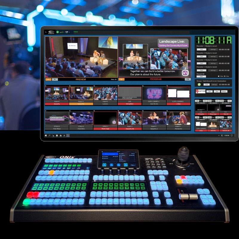 Broadcast Pix ONix Pro Control Panel